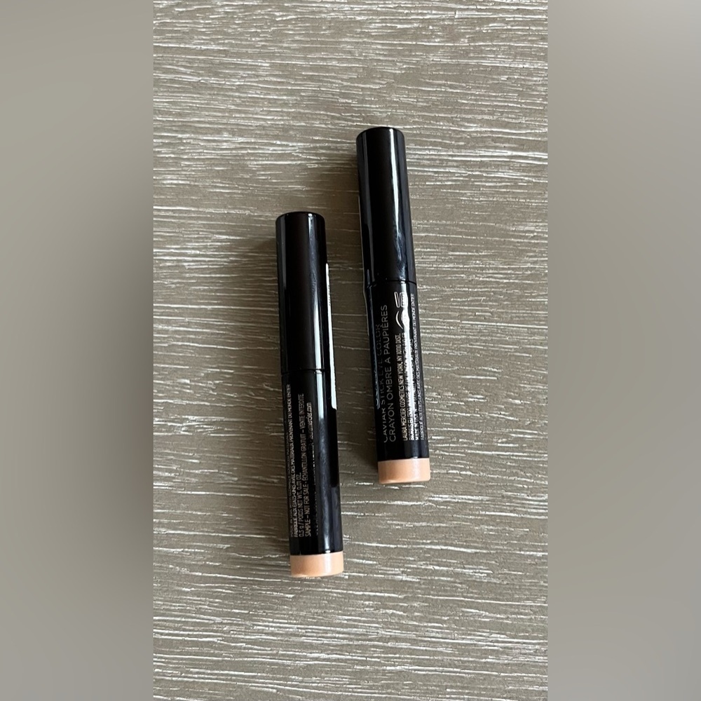 Laura Mercier Bundle of 2 Rose Gold Caviar Stick Eye Color Crayon Mini Size
